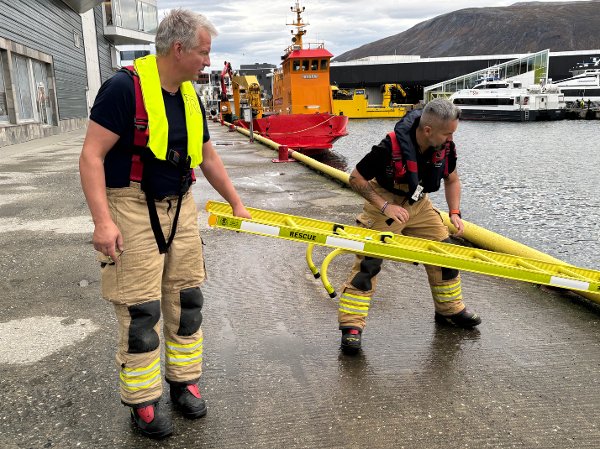 Vi leverte stigene for Tromsø havn!