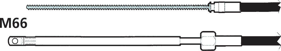 Ultraflex Styrekabel M66