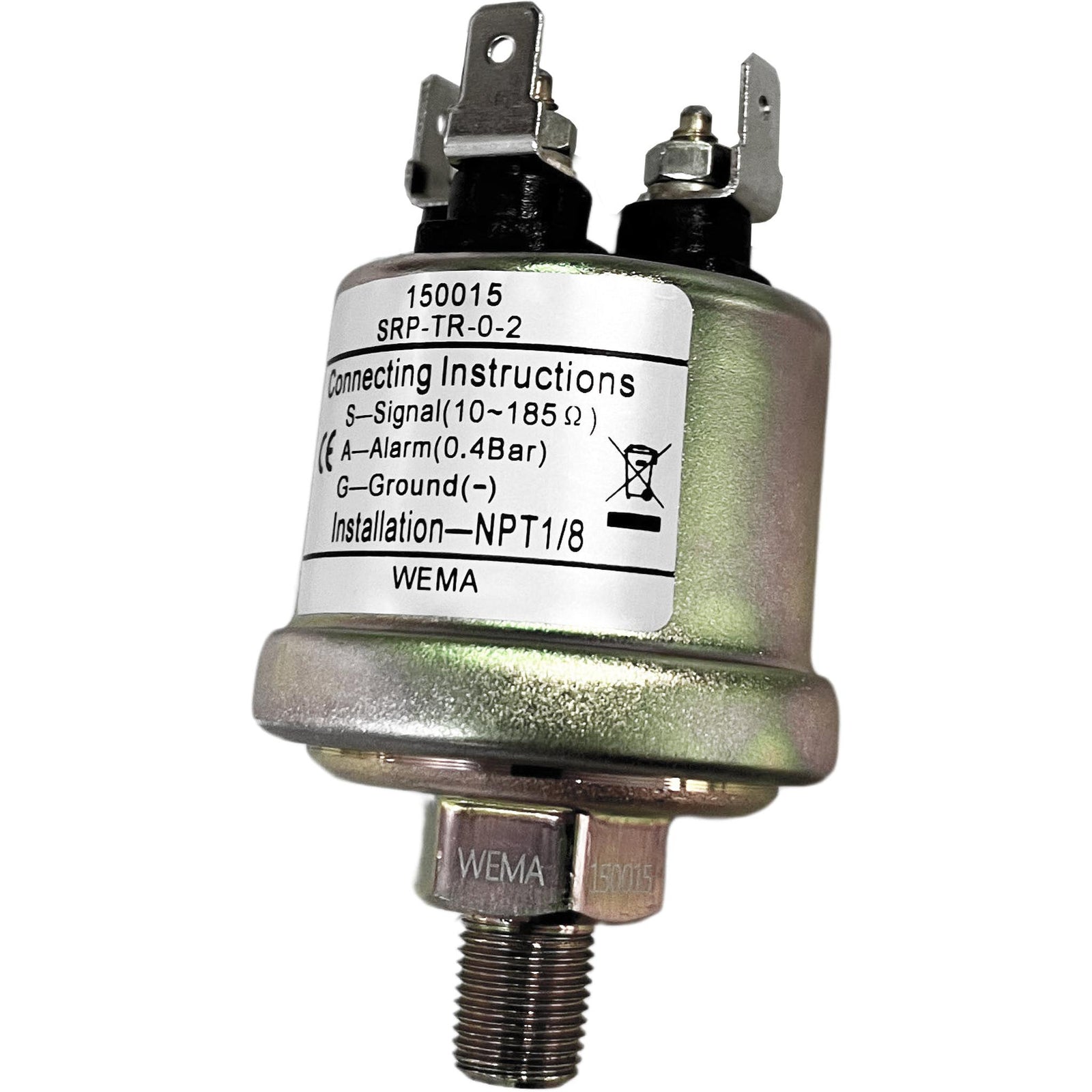 Turbo pressure sensor 0-2 Bar 1/8