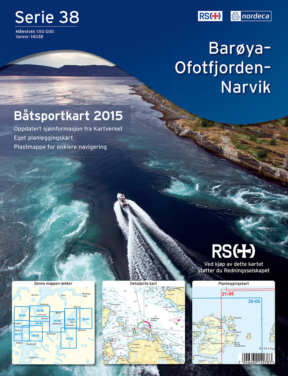 Kart papir båtsport Serie