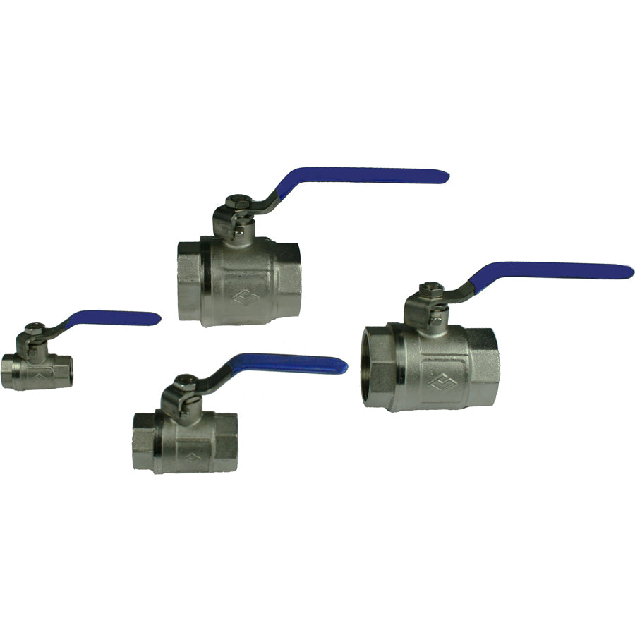 Ball valve chrome-plated brass
