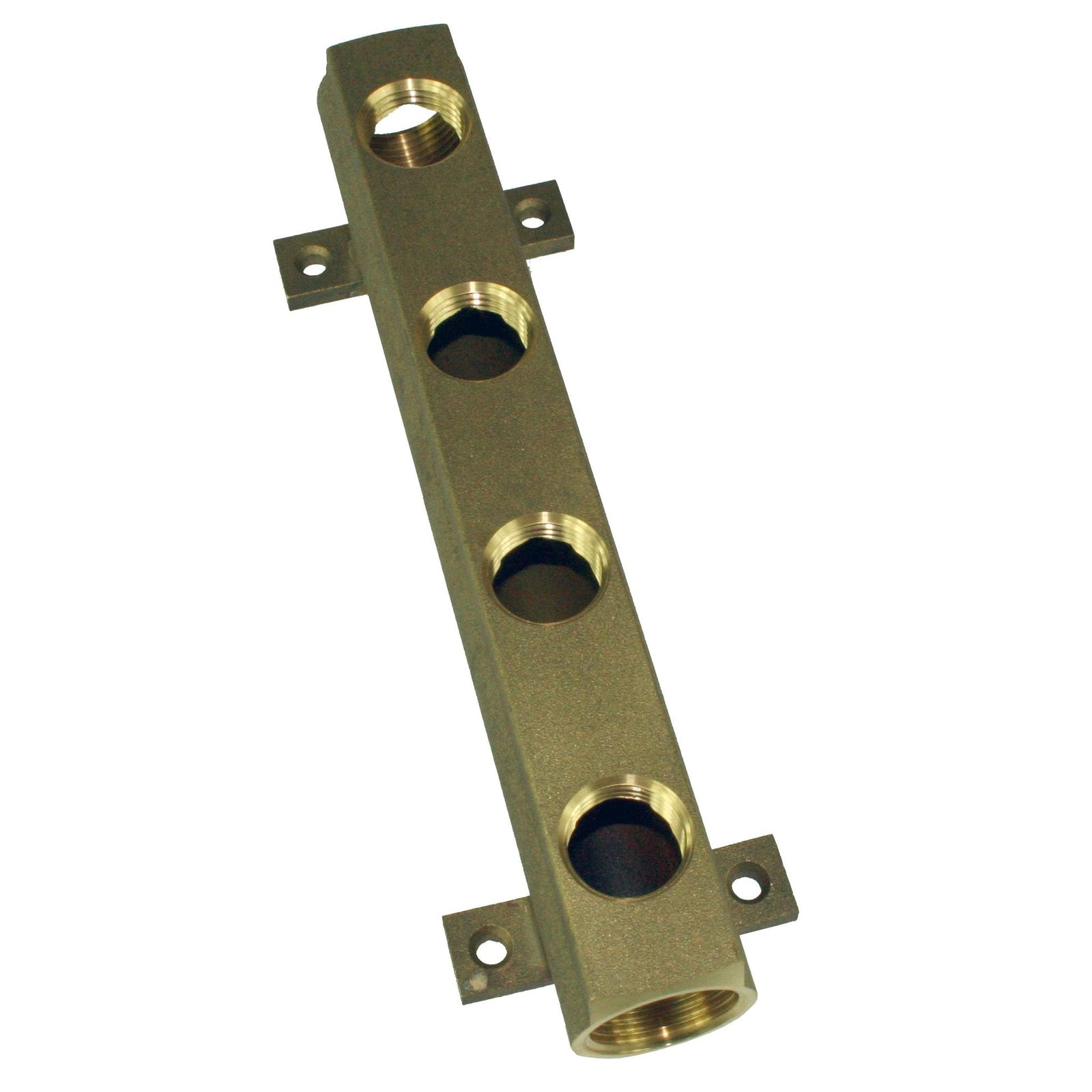 Manifoil messing m/ hull, 2 x 3/4