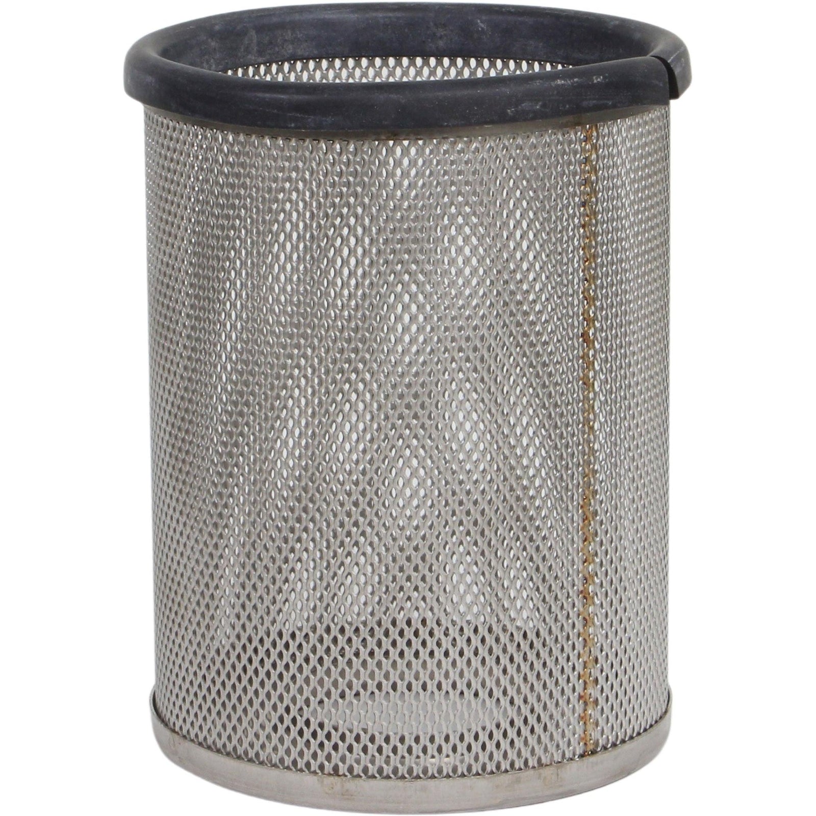 Spare strainer for seawater filter side mount