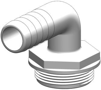TruDesign Tank Fitting 90° hose connection