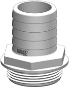 Hose connector for Y-valve composite