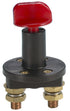 Main power switch with removable key, red