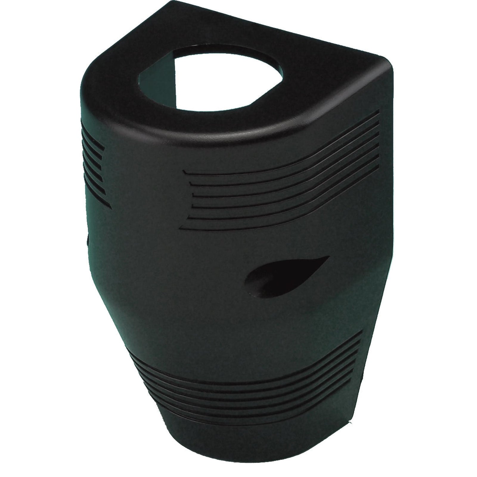 Deksel for utenpåliggende montering, sort