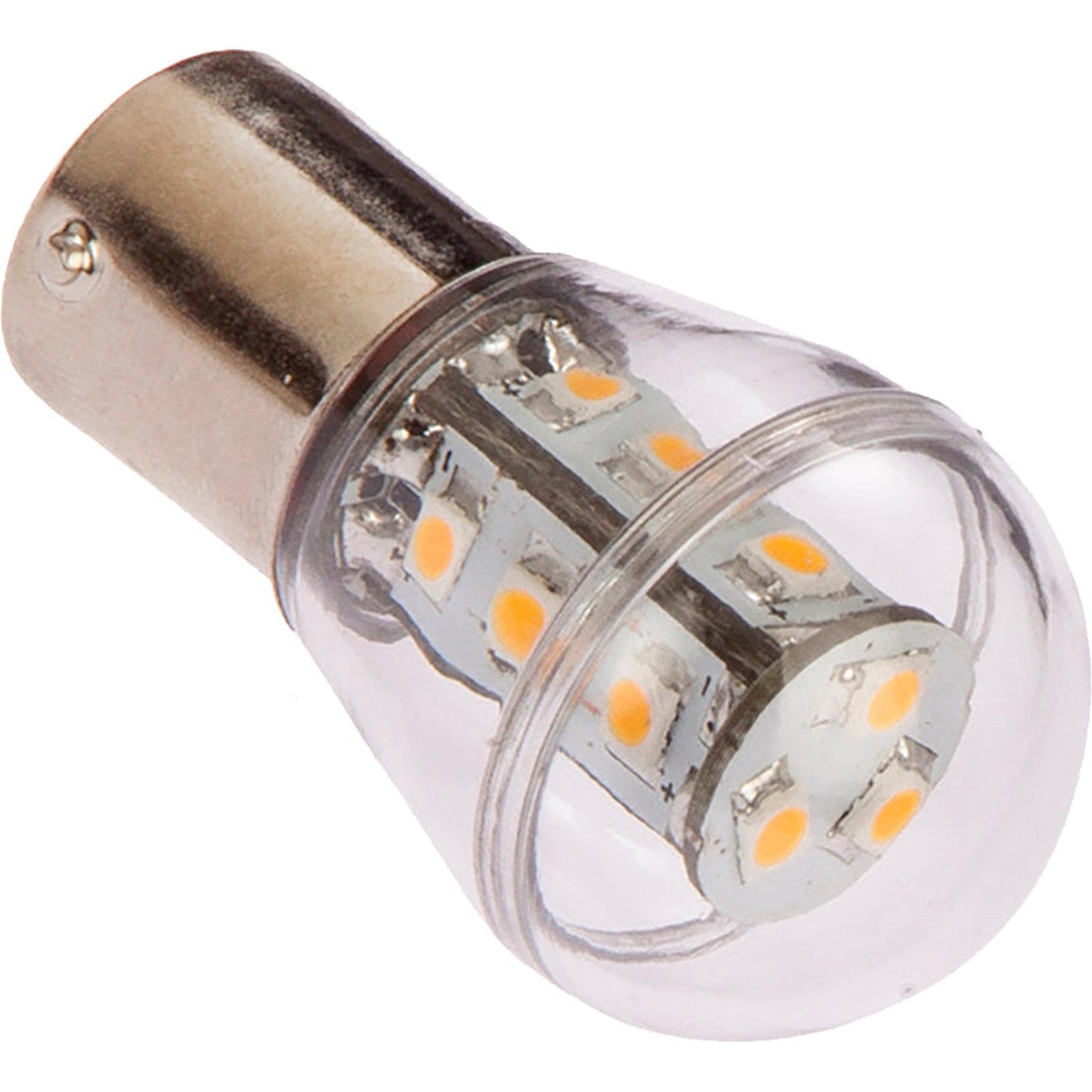 LED pære m/kuppel BA15D