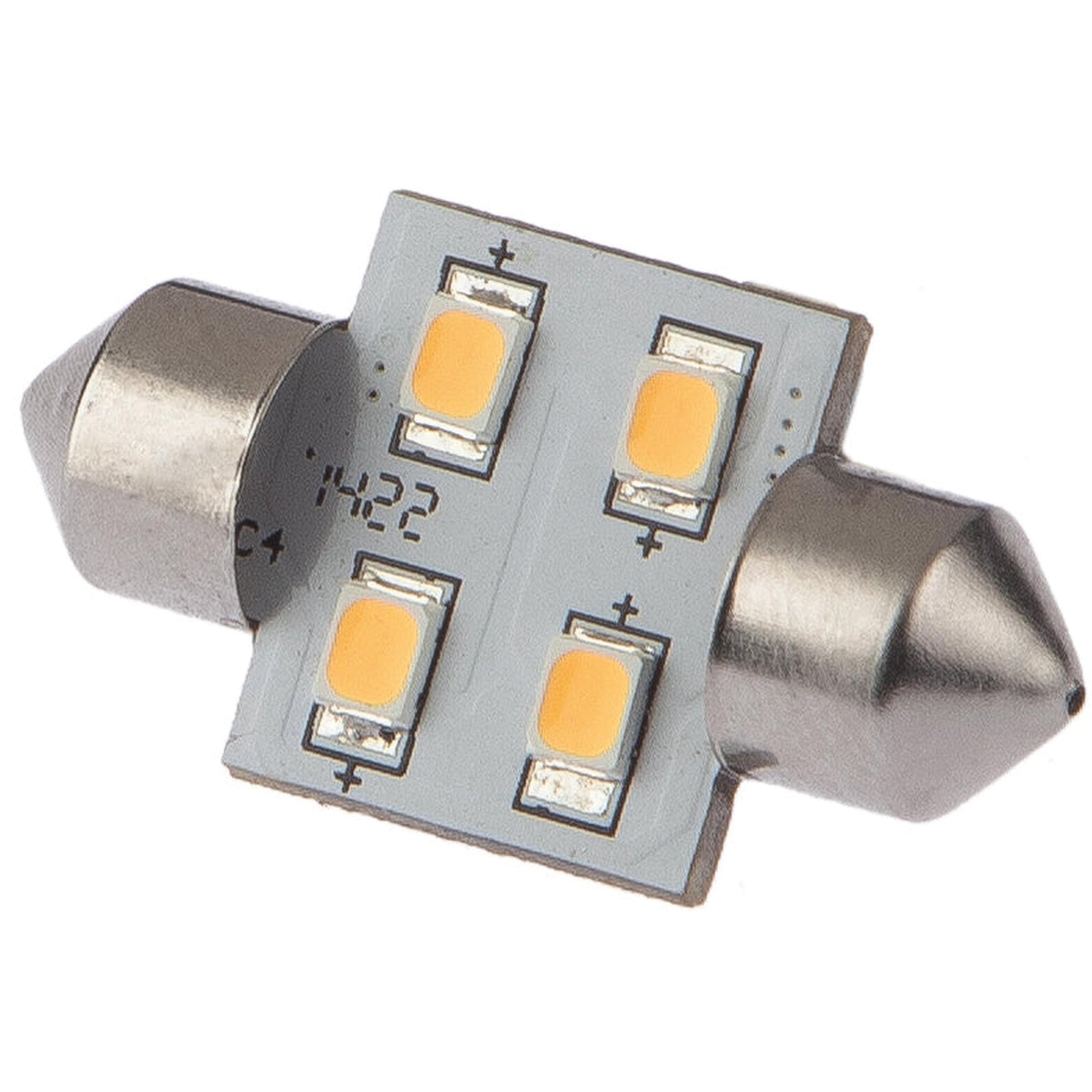 LED bulb festoon with 120° light angle