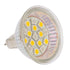 LED-pære MR16 dual varmhvit/rød