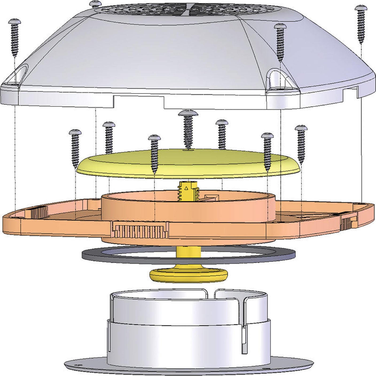 Ventilator, square
