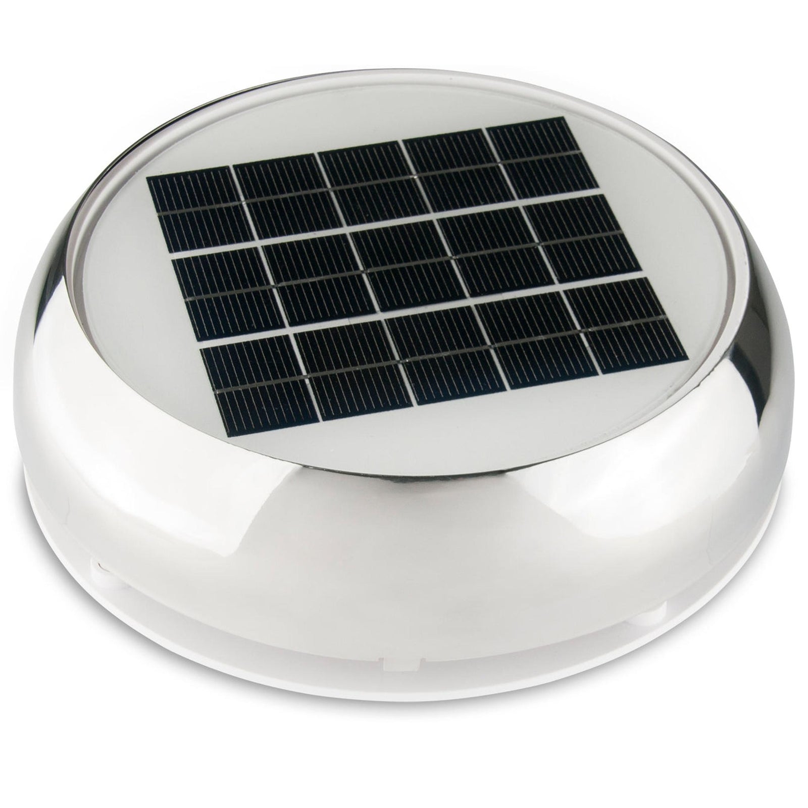 Ventilator, Solcelle m/batteri, syrefast, 3