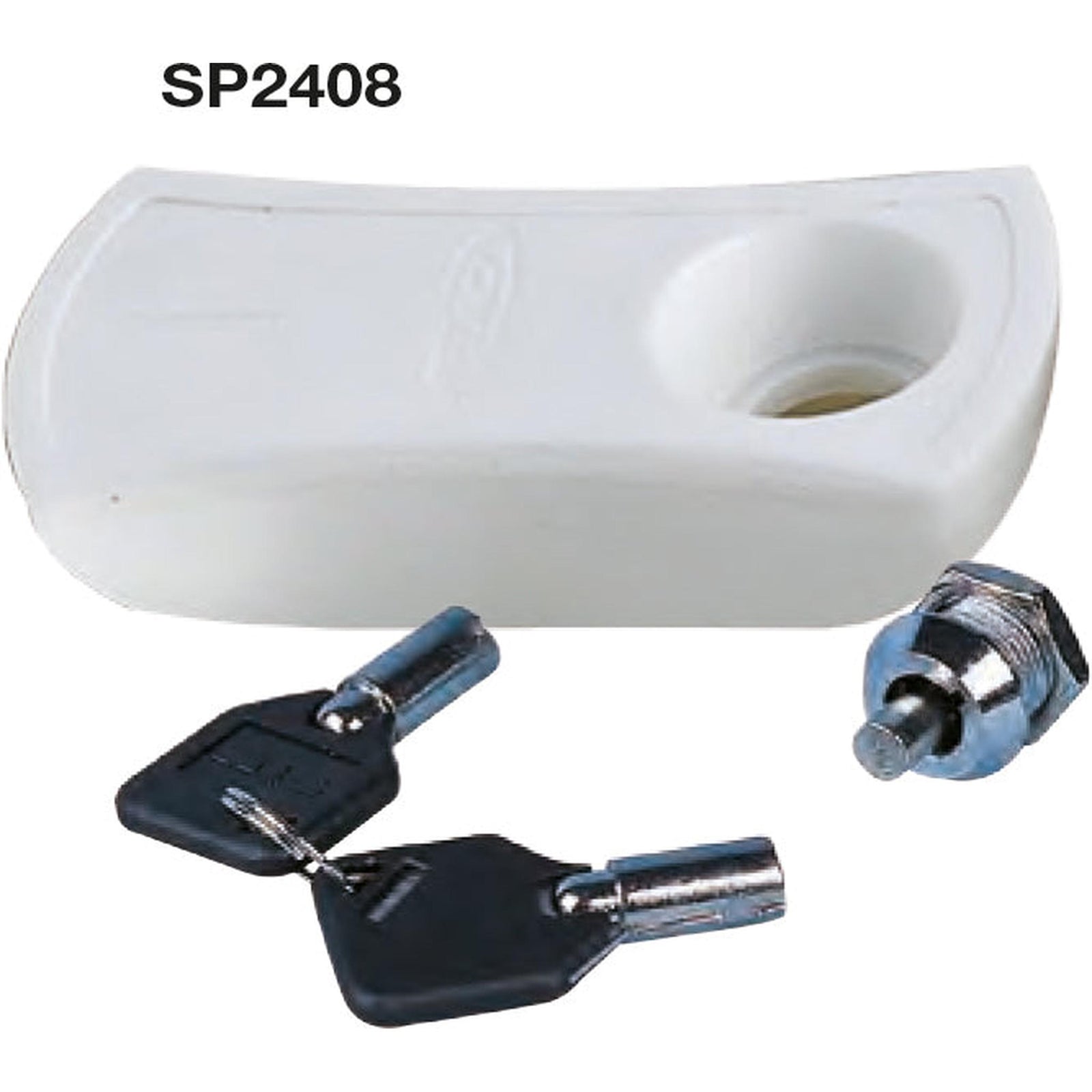 Lock for hatches