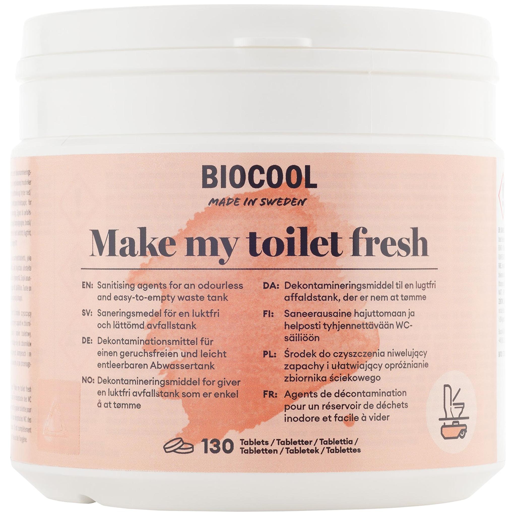 Biocool Make my toilet fresh 125 tabletter
