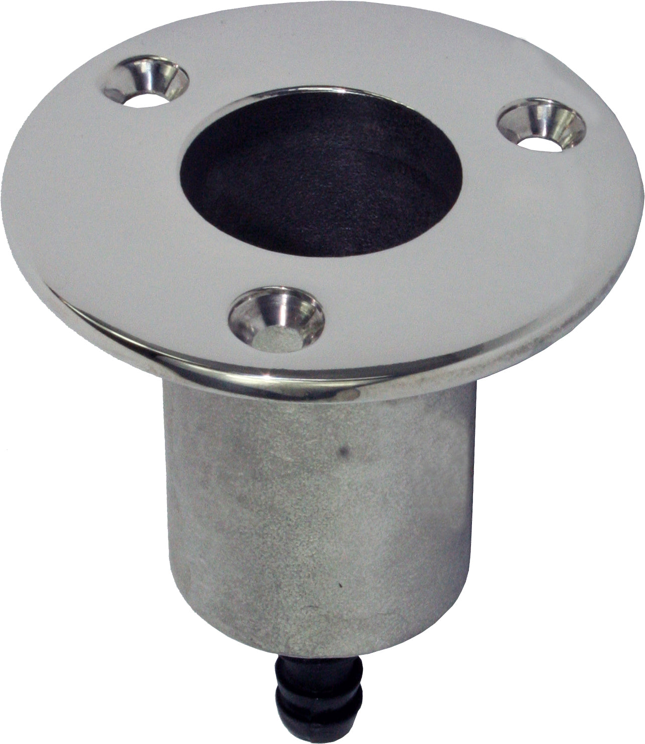 Flag holder, foldable straight, 25 mm, acid-resistant