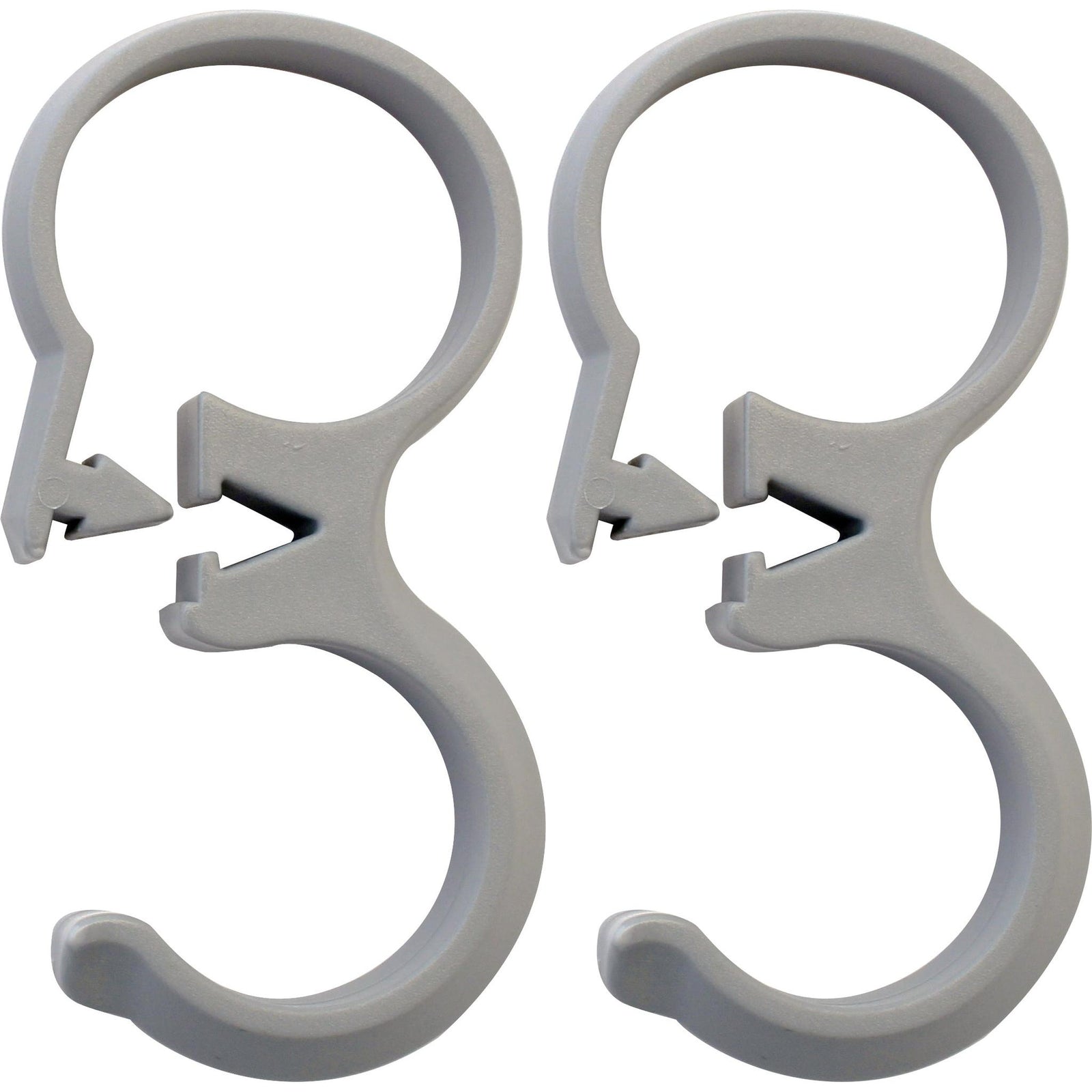 Clip for bathing ladder, steel