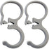 Clip for bathing ladder, steel