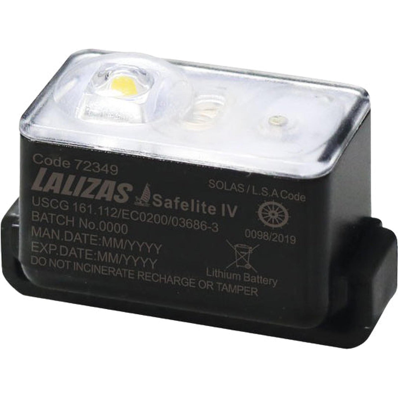 Lalizas Safelite LED-lys til redningsvest