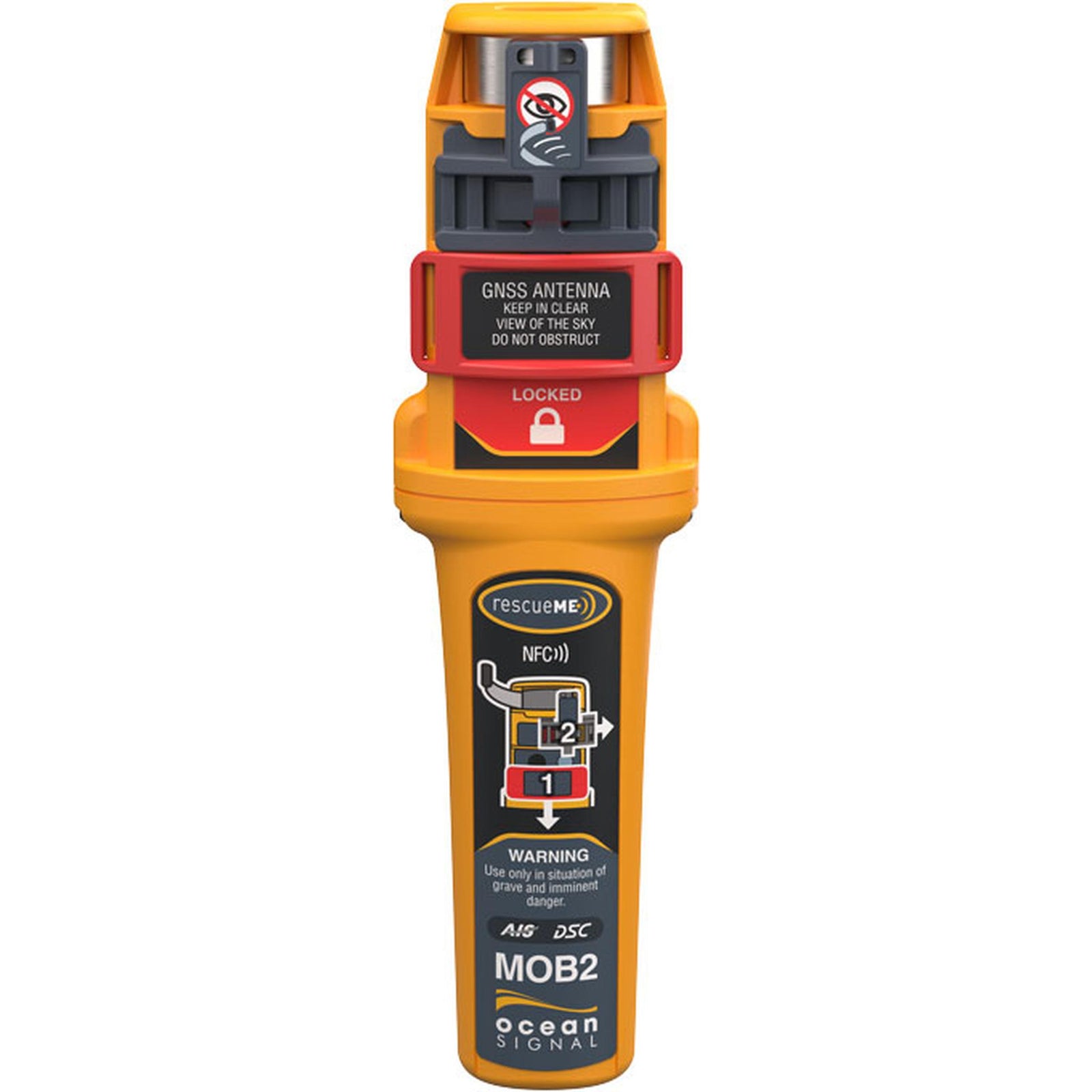 Ocean Signal rescueME MOB2 man-overboard locator