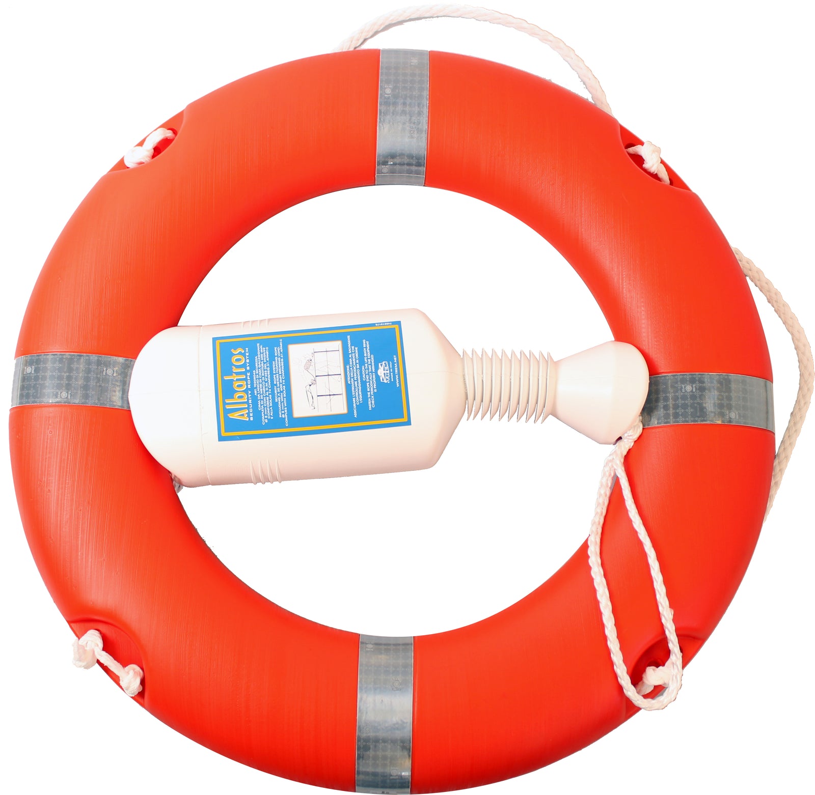 Lifebuoy w/throw line - RINA approved