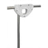 Outboard motor mount for pulpit pipe