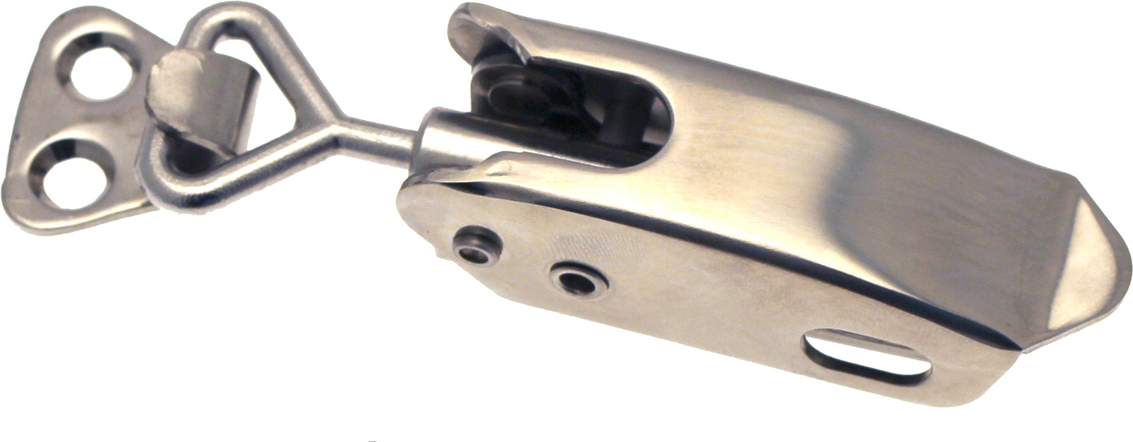 Hatch tensioner, acid-proof, spring-loaded w/hook