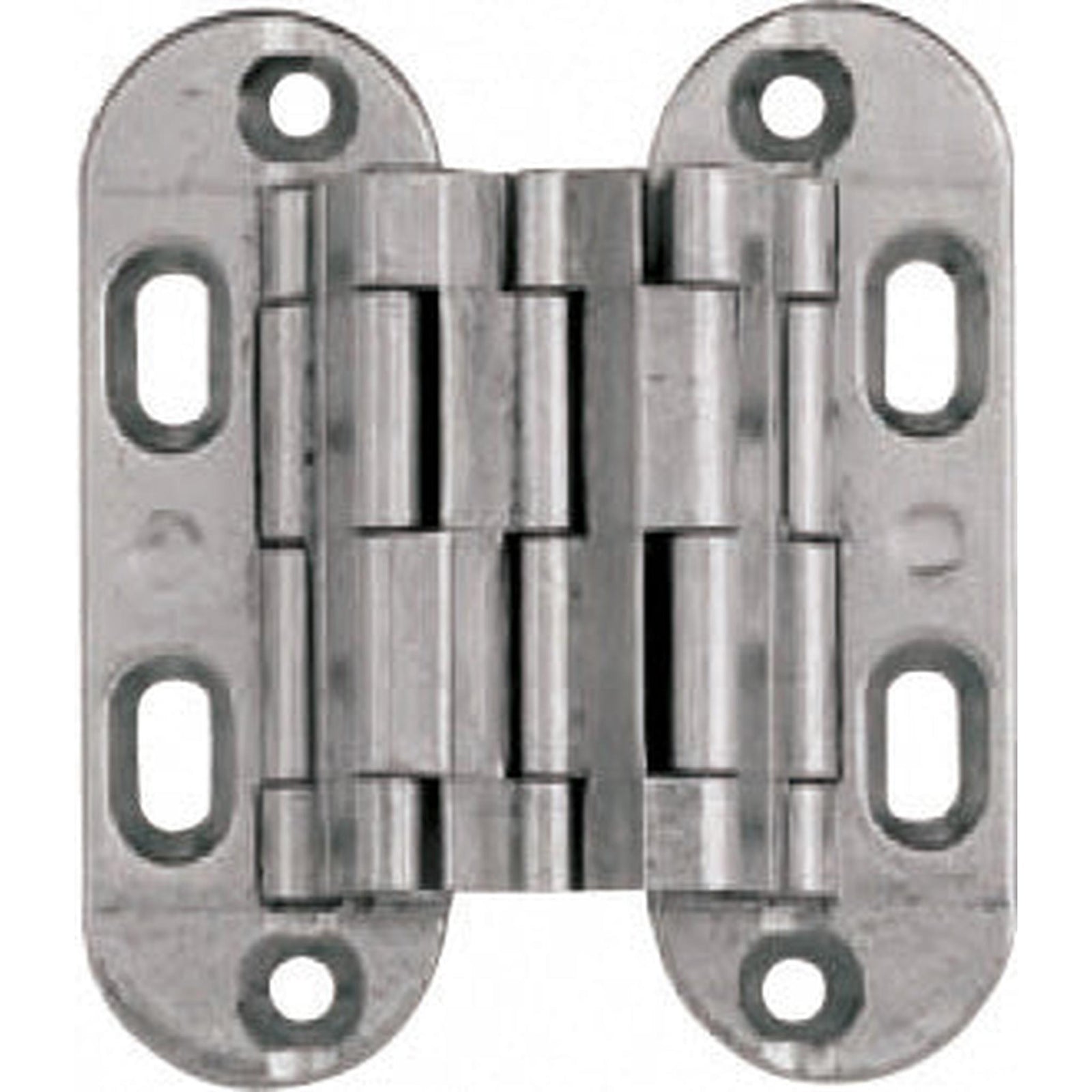 Hinge in chrome-plated brass 52 x 45 mm