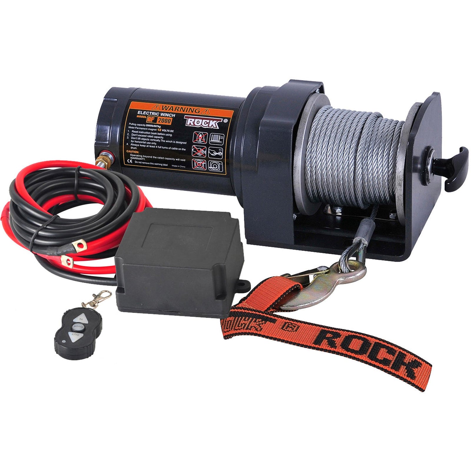 Rock Tilhengervinsj 12V RP2000 907 kg