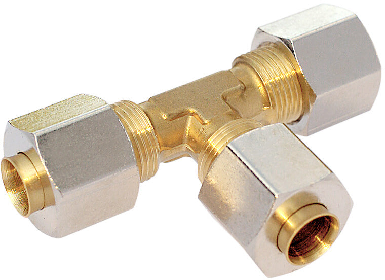 T-connector for 8 mm copper pipe
