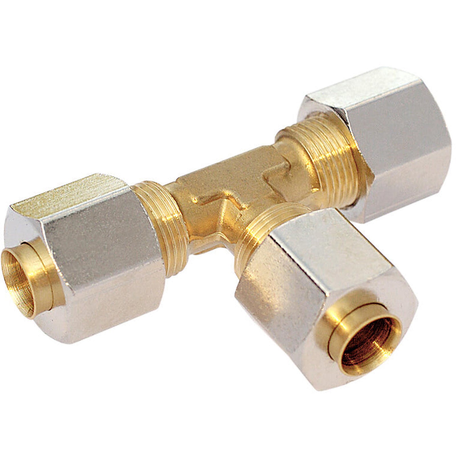 T-kobling for 8 mm kobberrør