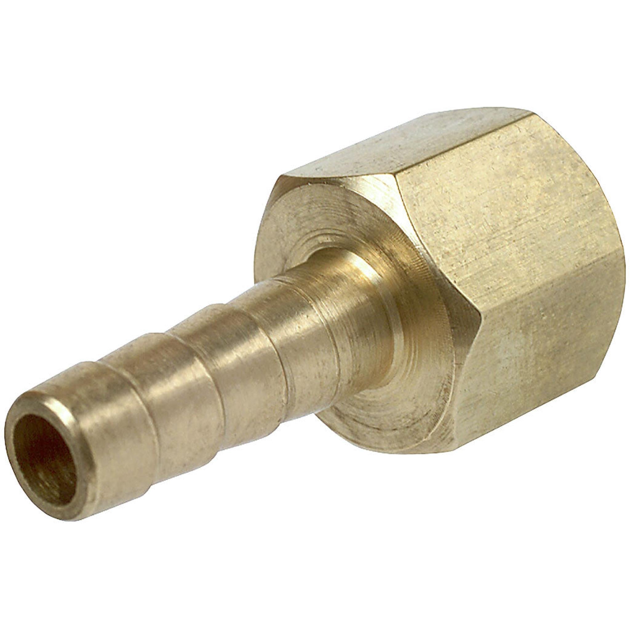 Slangekopling slange Ø8 mm - 1/4" innv. gjenger