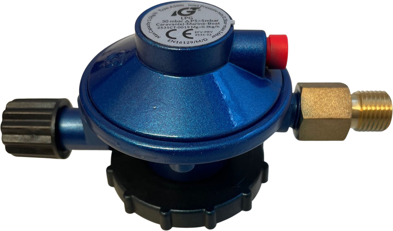 Gas regulator IGT M14 for marine and caravan