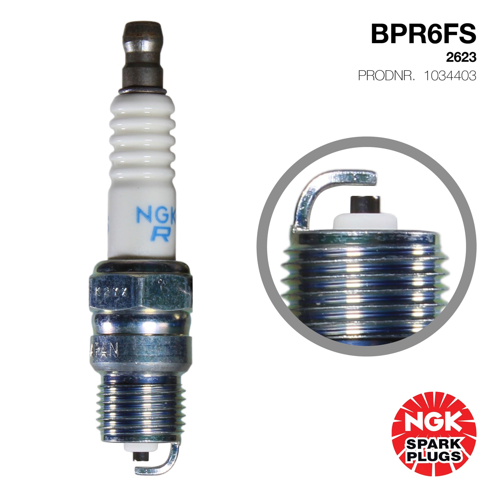 NGK Spark Plug BPR6FS