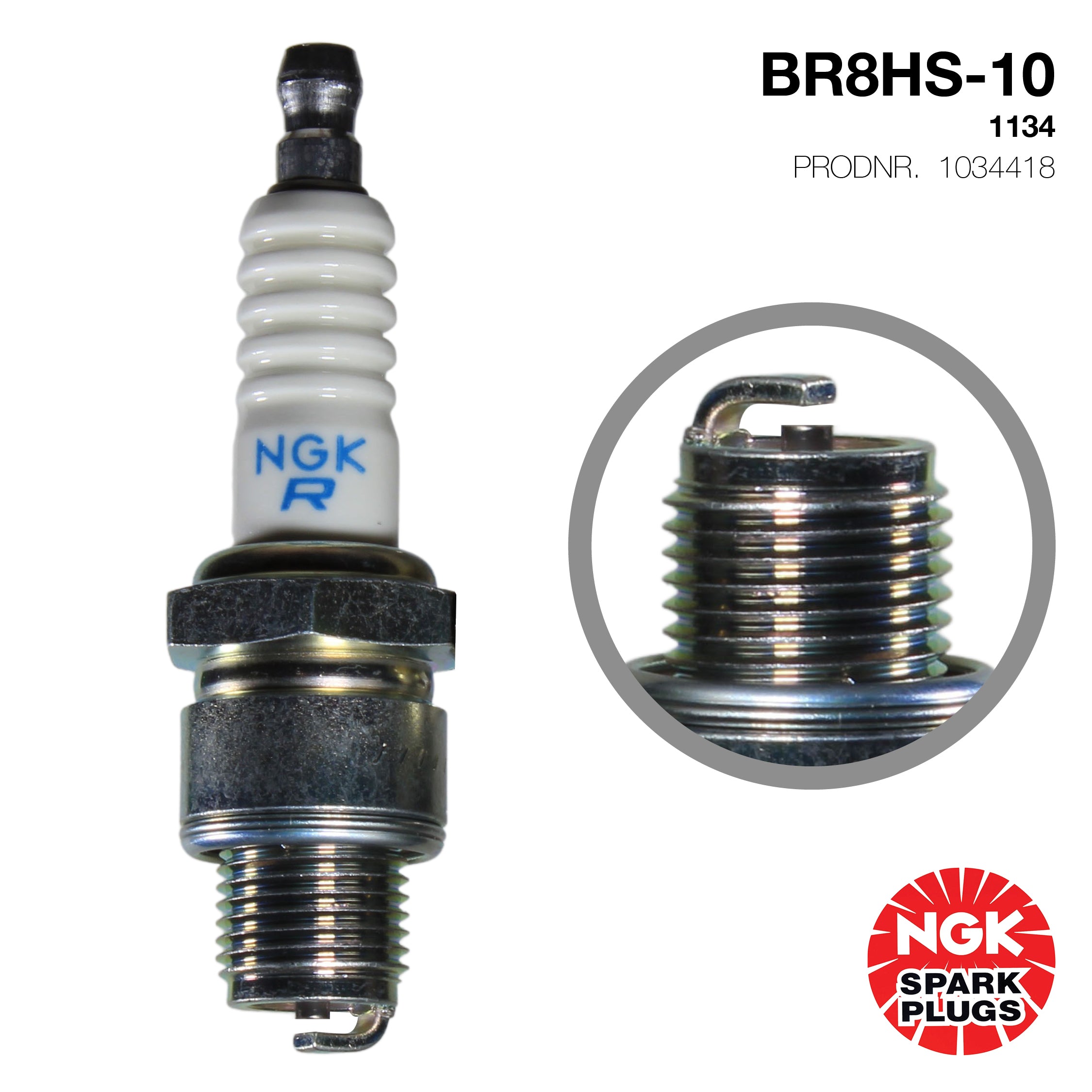 NGK Spark Plug BR8HS-10