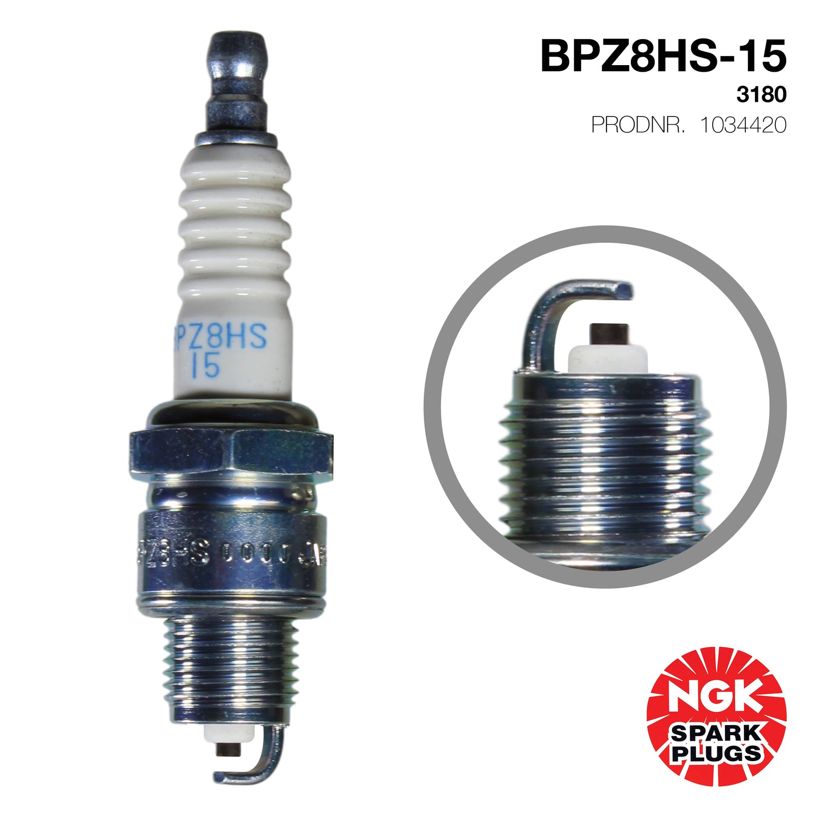 NGK Spark Plug BPZ8HS-15