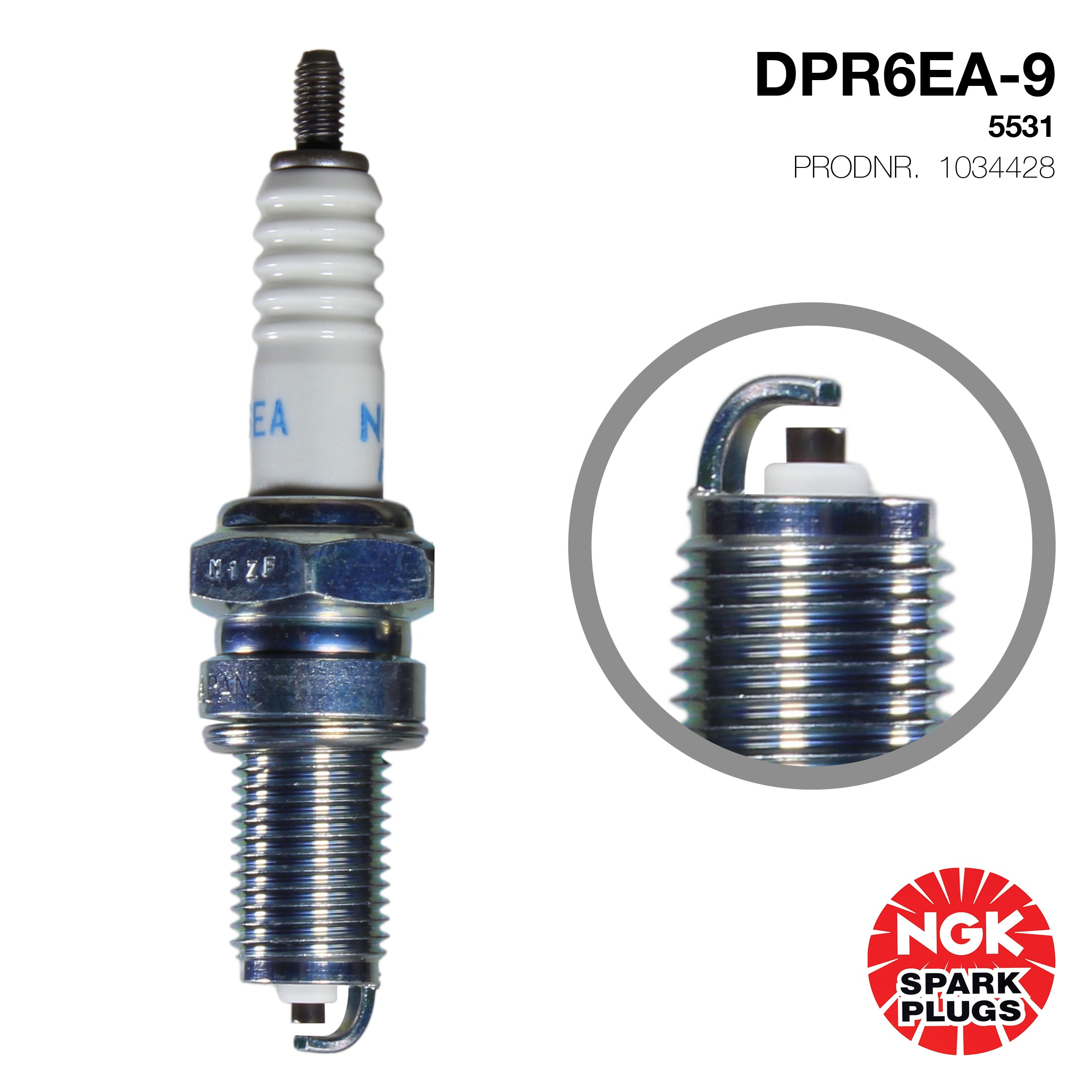 NGK Spark Plug DPR6EA-9