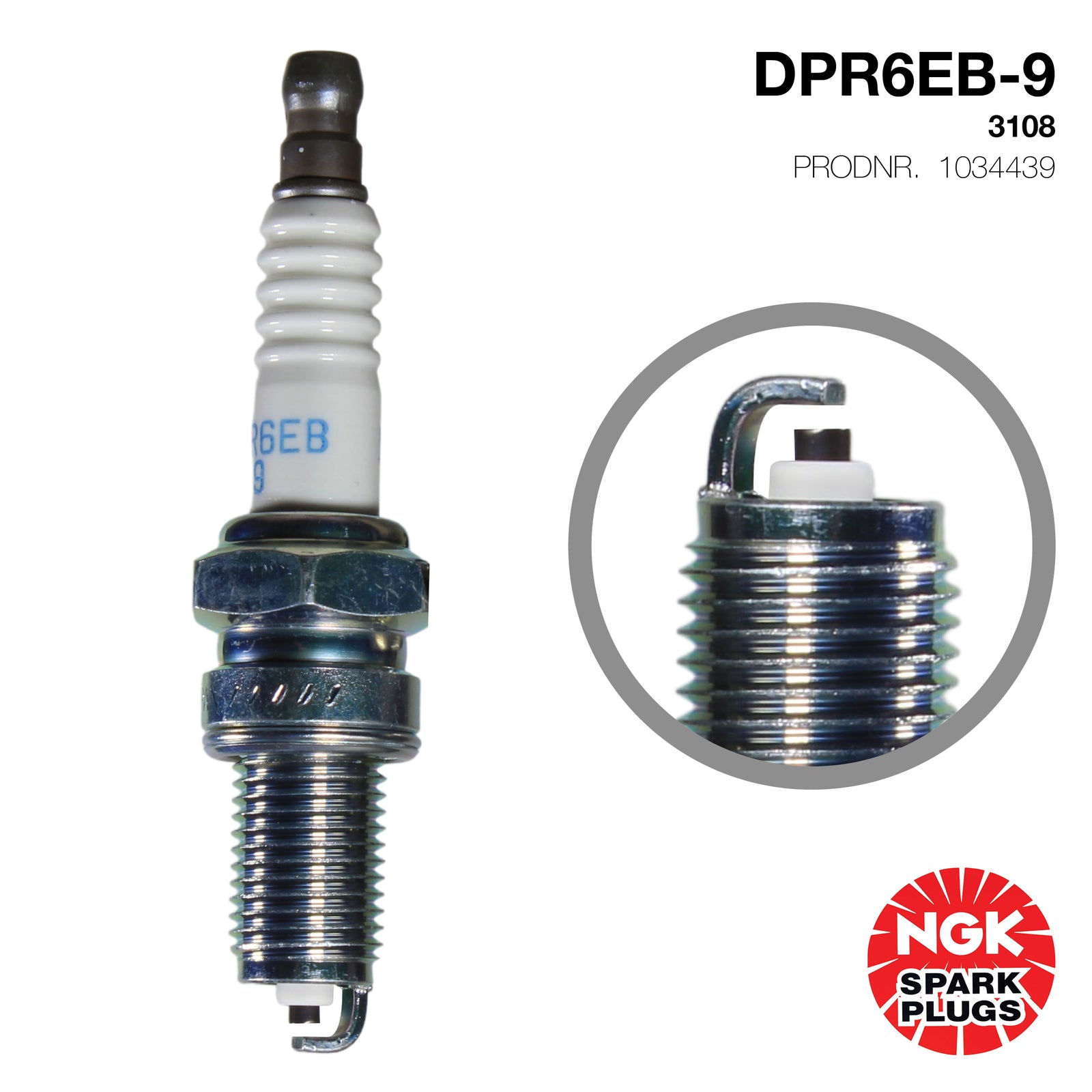 NGK Spark Plug DPR6EB-9
