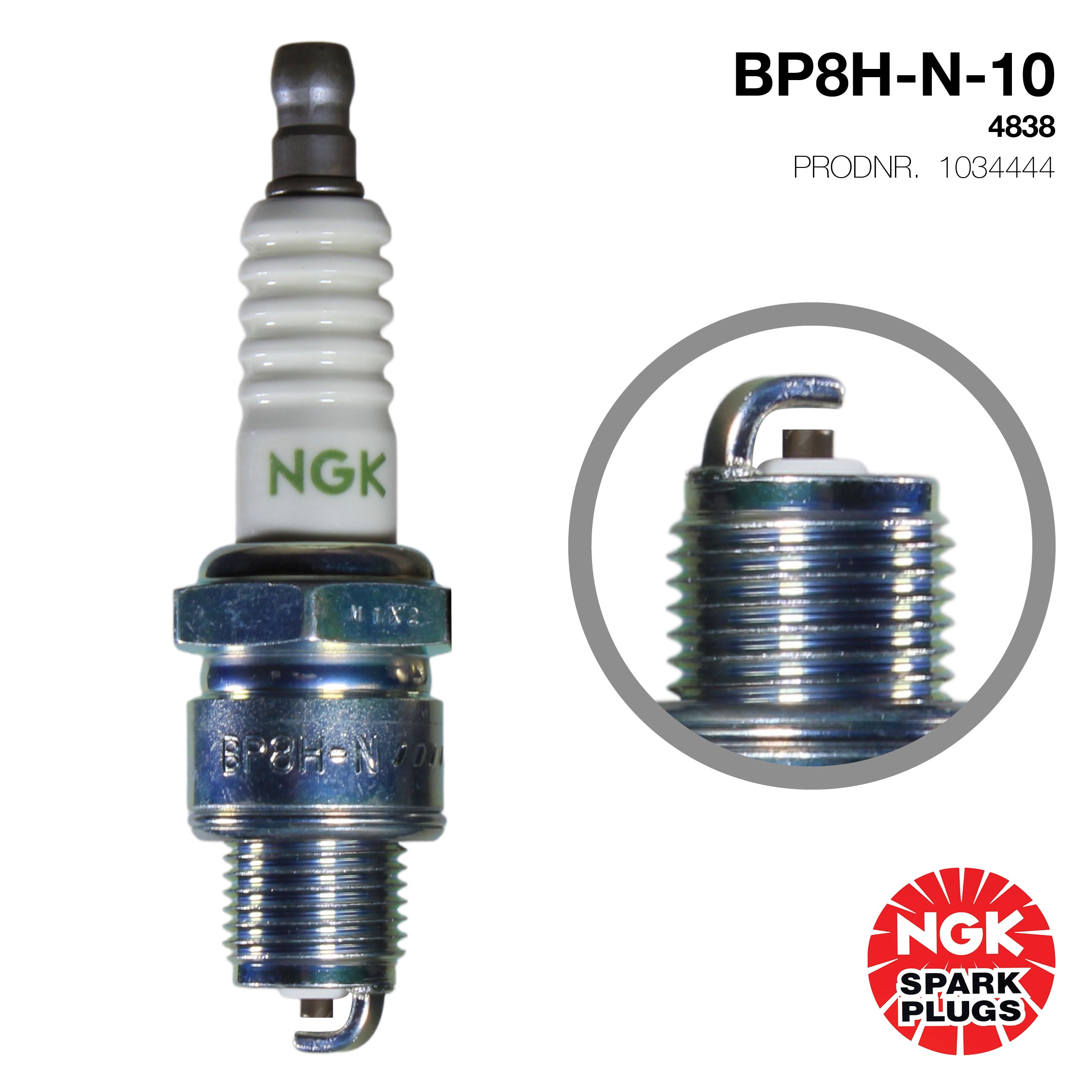 NGK Spark Plug BP8H-N-10