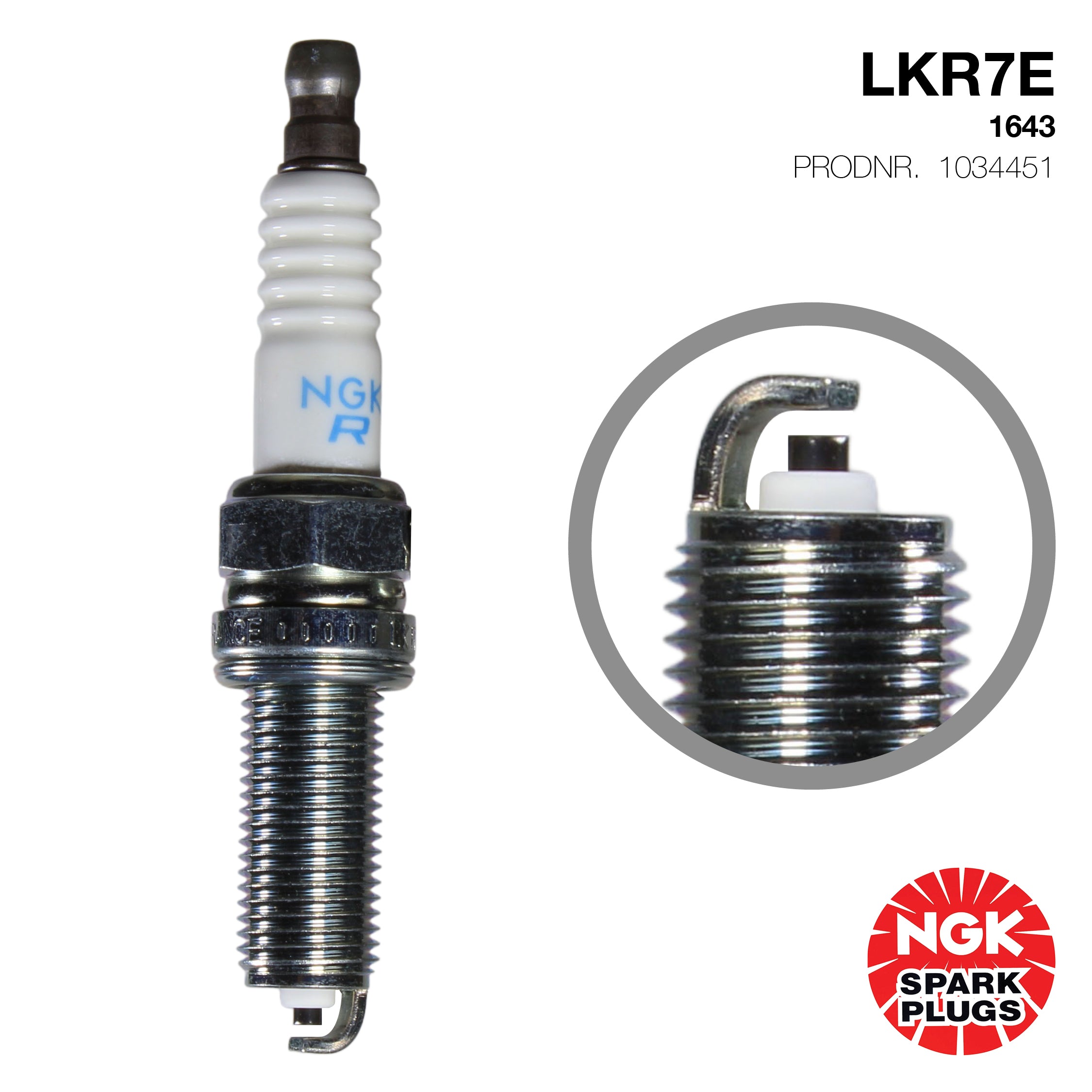 NGK Spark Plug LKR7E