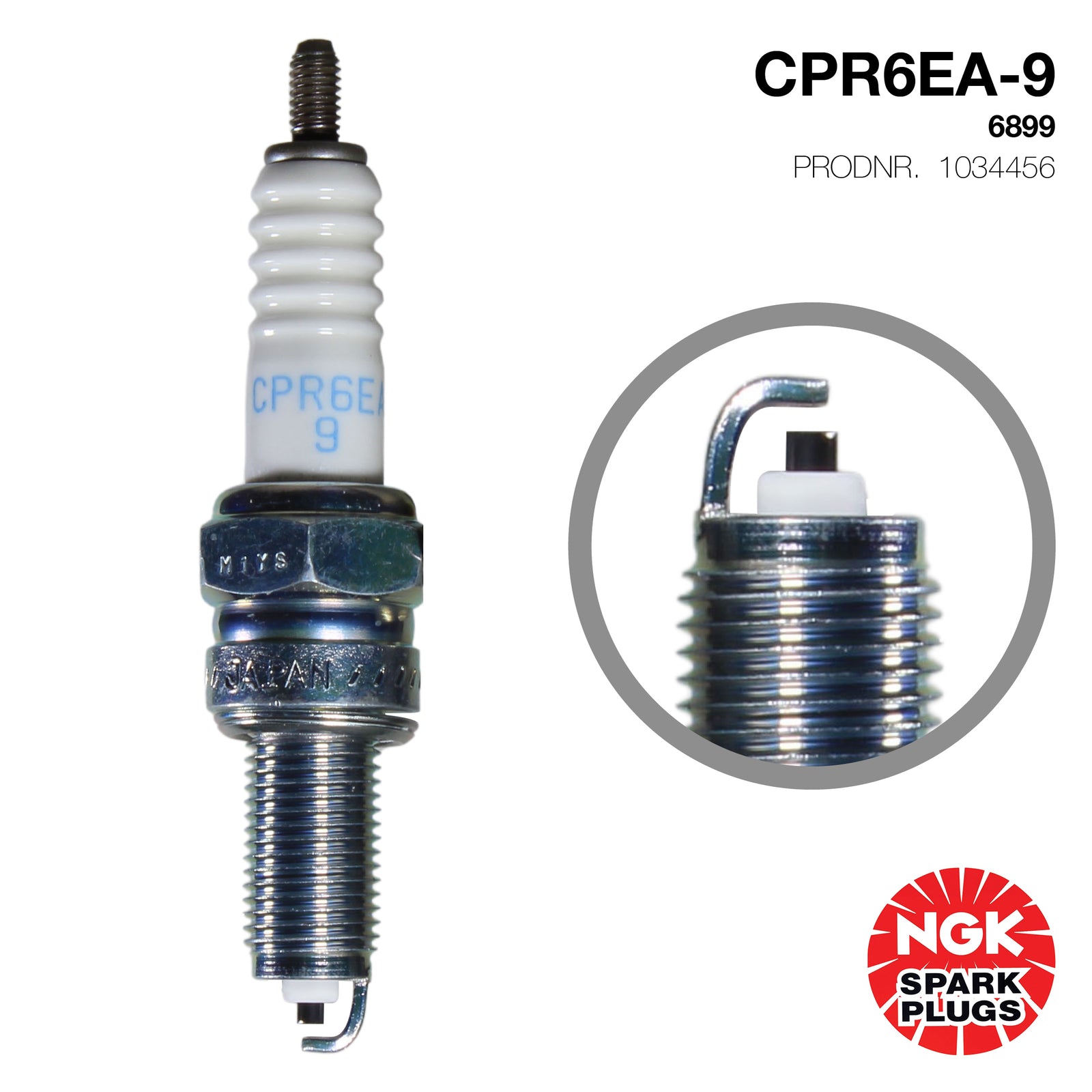 NGK Spark Plug CPR6EA-9