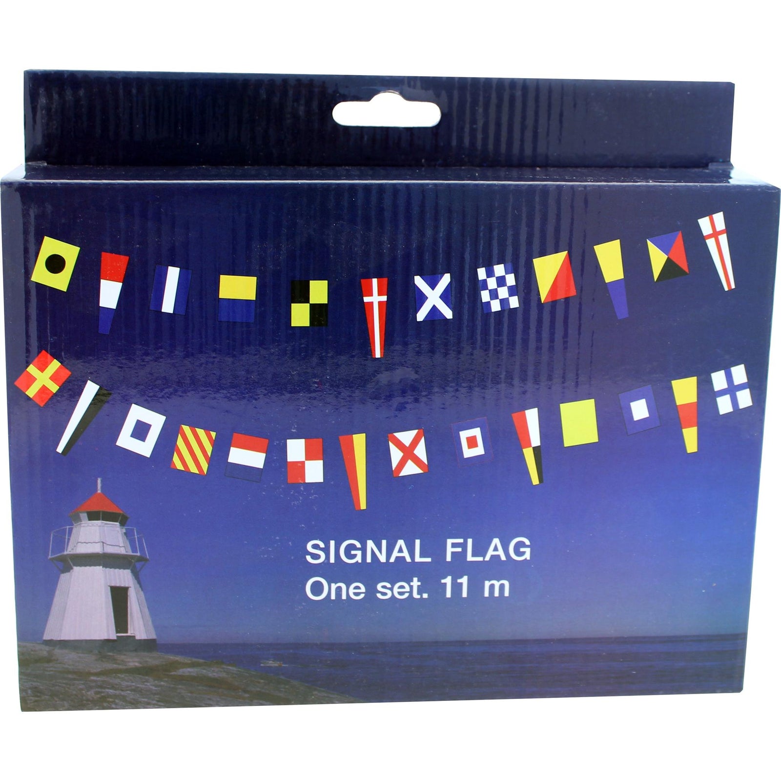 Signalflagg på lengde, 36 flagg