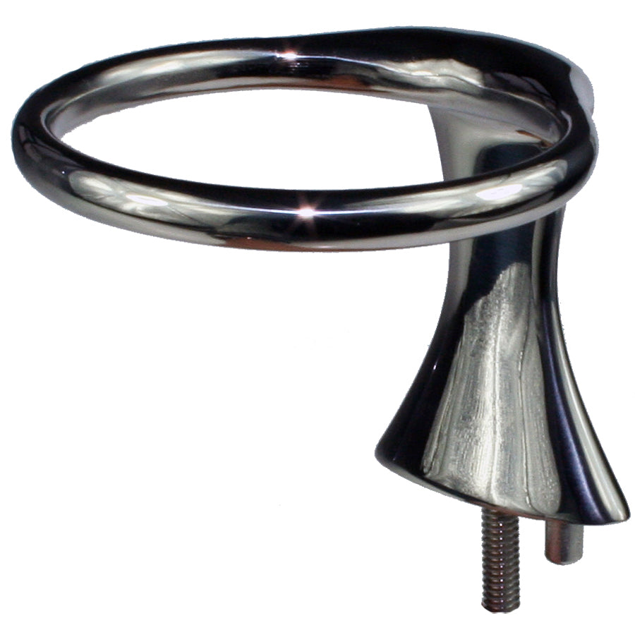 Glass/flaskeholder, toppmontert, syrefast