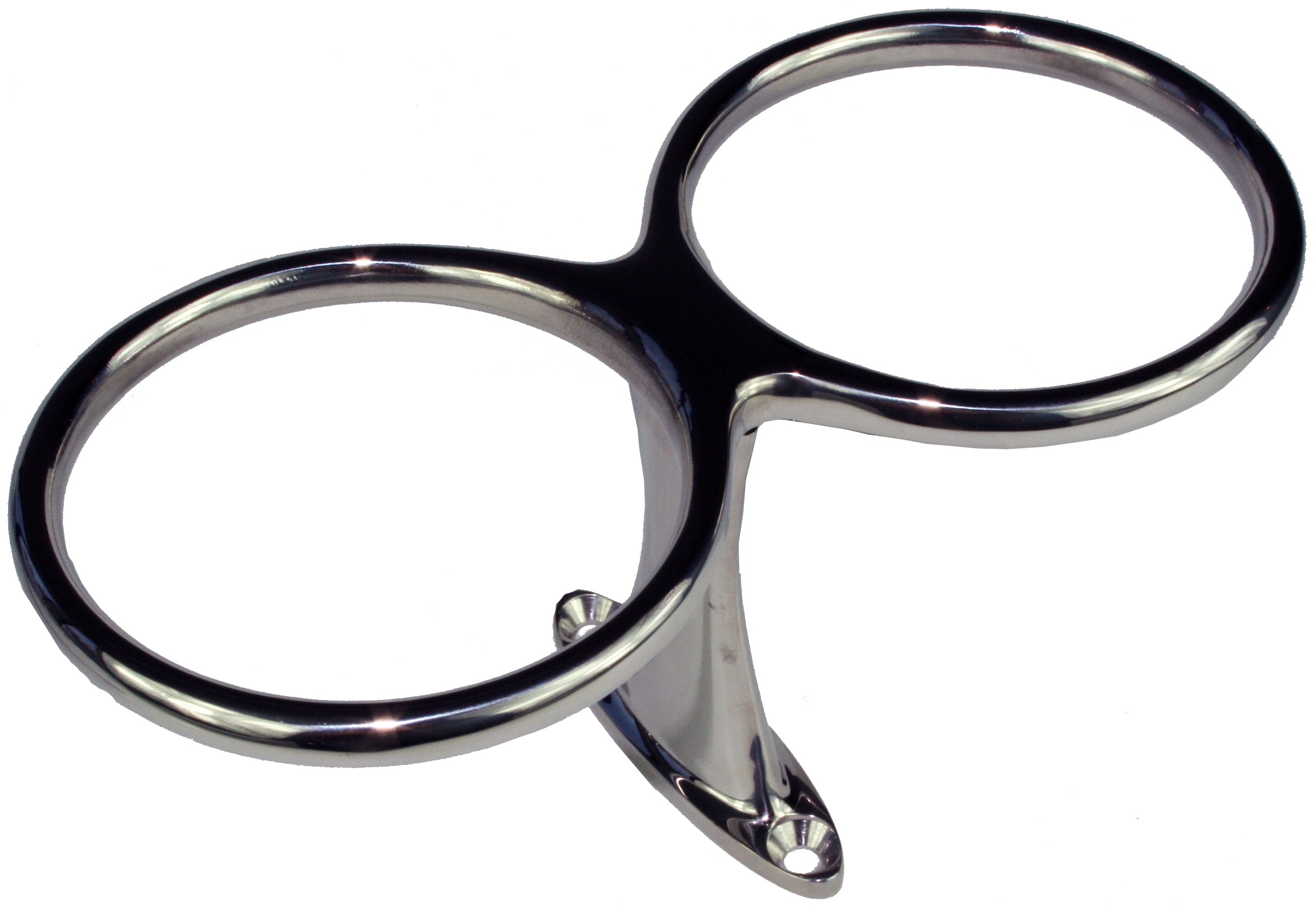 Glass/flaskeholder, toppmontert, syrefast