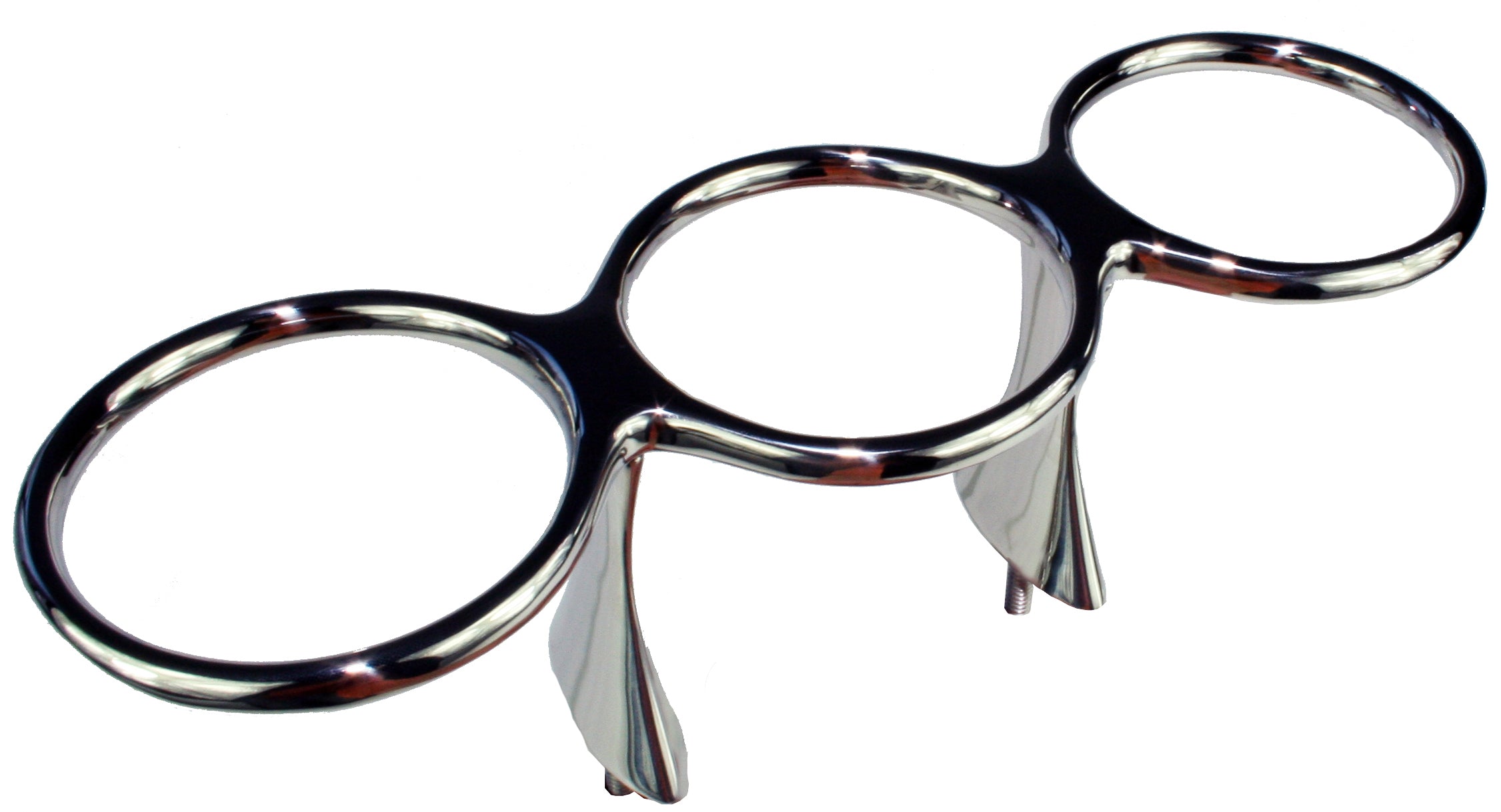 Glass/flaskeholder, toppmontert, syrefast