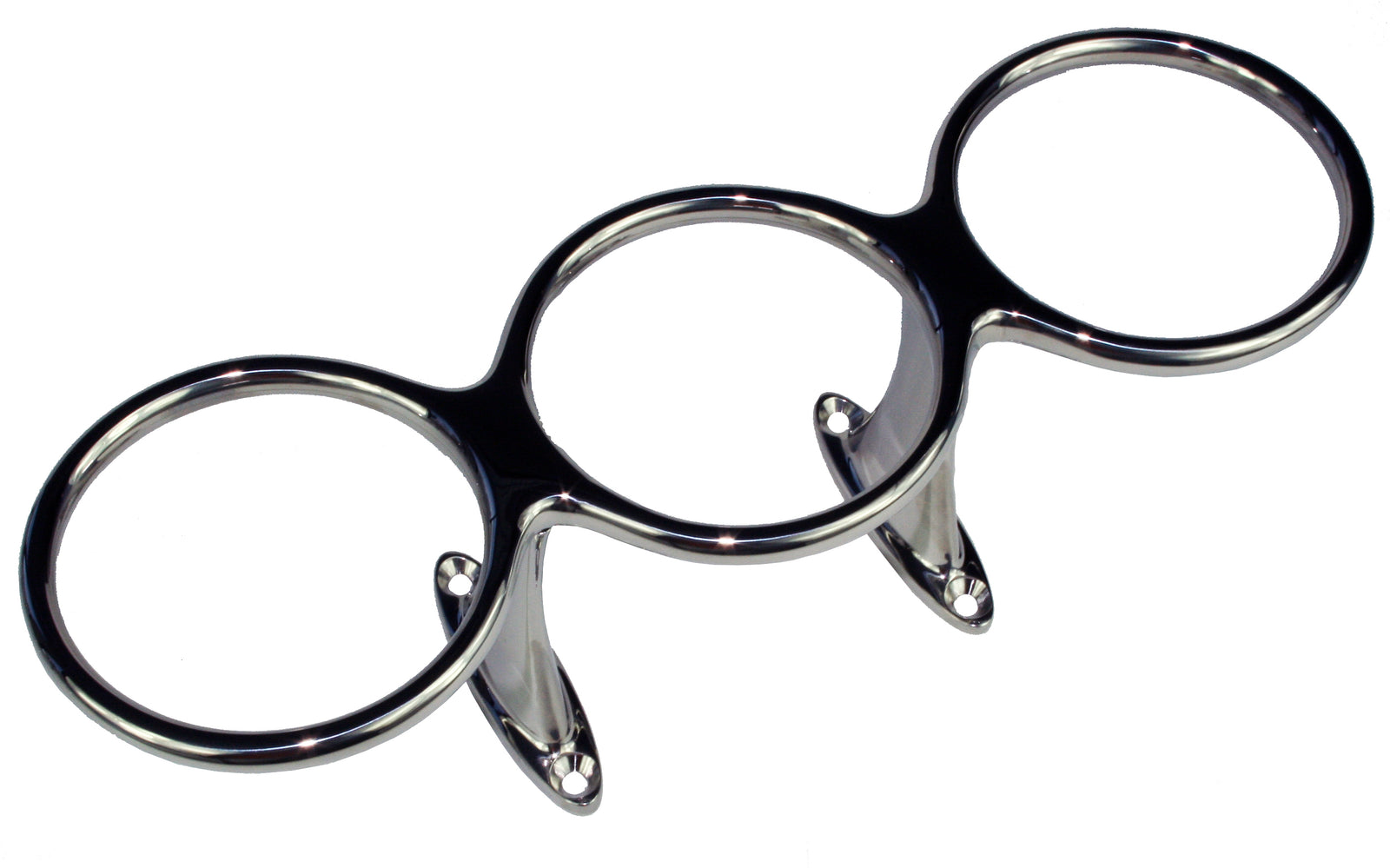 Glass/flaskeholder, toppmontert, syrefast