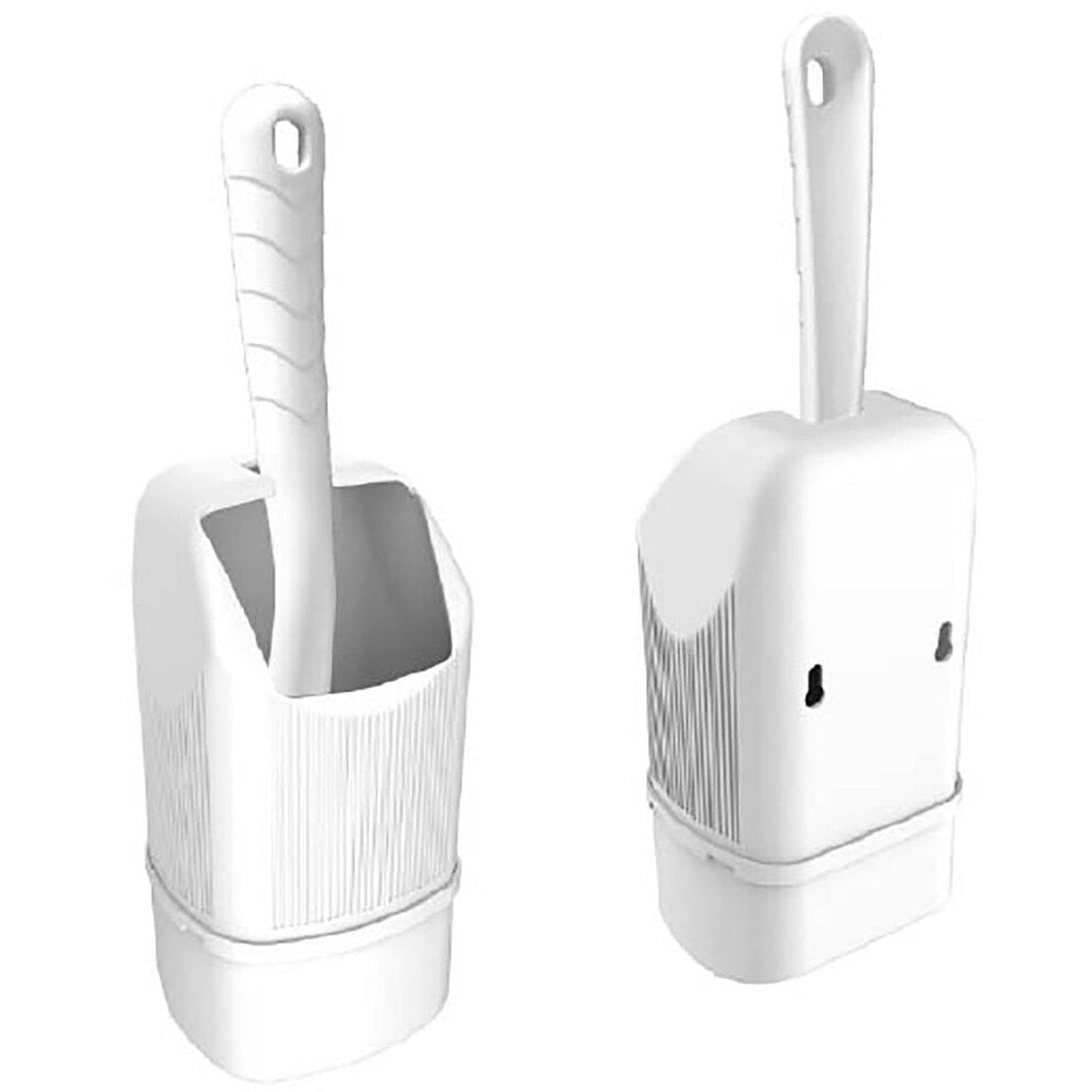 Hanging toilet brush