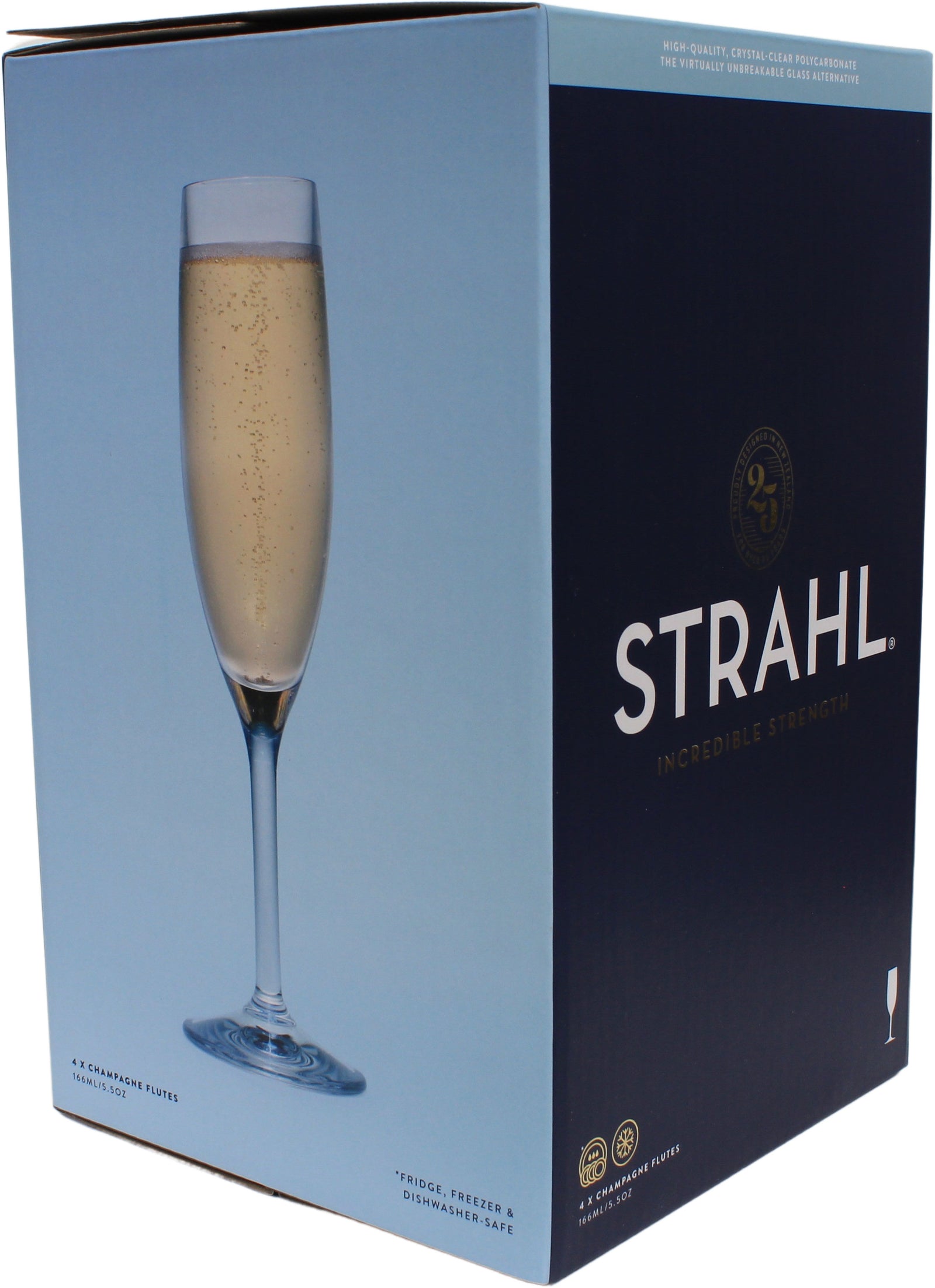 Strahl Champagne glass gift pack 4 pcs