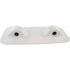Snap Davit, loose PVC pad Ceredi (white)