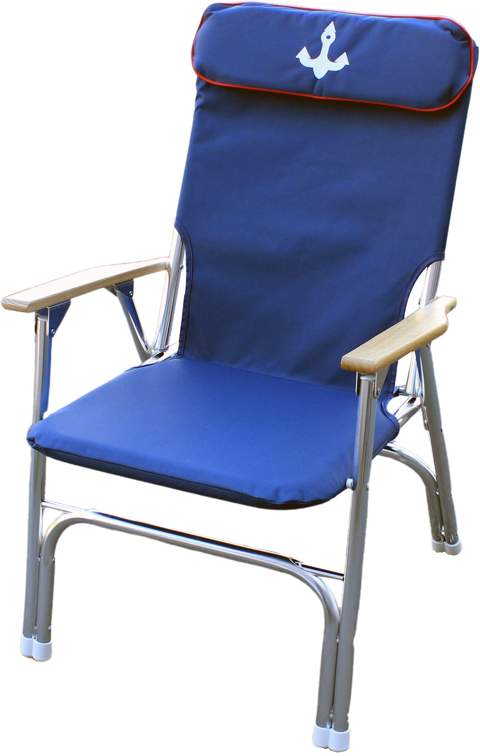 Deck chair Royal, navy blue