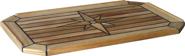 Table top Nautic Star, rectangular